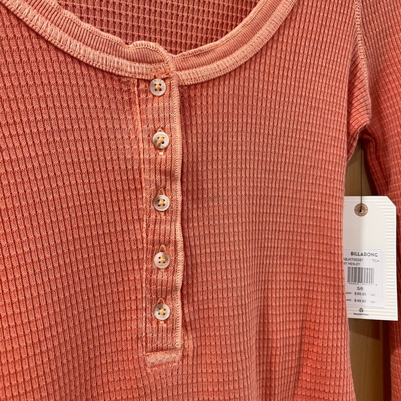 Billabong coral shirt - Picture 3 of 8